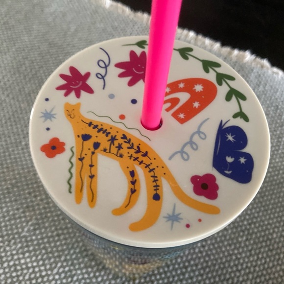 Buenas Vibras Starbucks 24oz tumbler Manuela Guillen collection - Picture 7 of 11